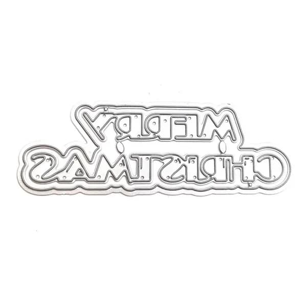 Металлические штампы С Рождеством