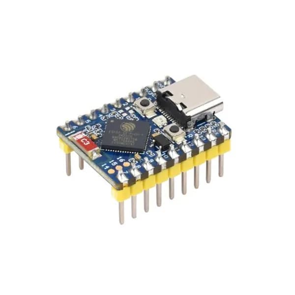 Микроконтроллер Waveshare ESP32-S3-Mini (8MB Flash + 8MB PSRAM) Распаянная версия