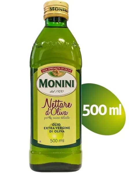 Масло оливковое Monini Nettare d'Oliva Extra Virgin нерафинированное высшего сорта первого холодного отжима, 500 мл