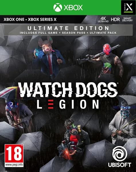 Игра Watch Dogs: Legion Ultimate Edition, цифровой ключ для Xbox One/Series X S, Русская озвучка