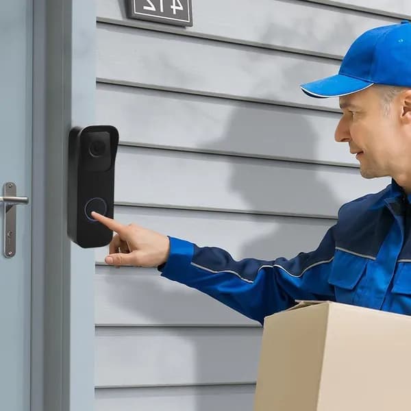 Силиконовый защитный чехол для видеодомофона Blink Video Doorbell с козырьком и УФ-защитой