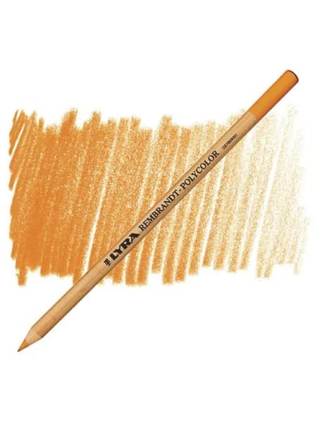 Карандаш цветной художественный Lyra Rembrandt Polycolor, 4 мм Оранжевато-желтый