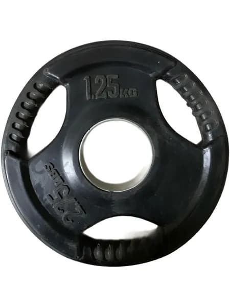 Диск для штанги обрезиненный черный d-51 2.5 кг