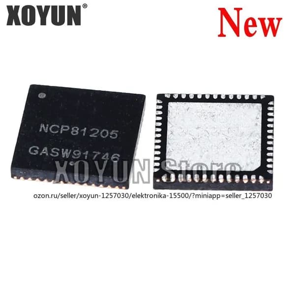 (5 шт.) новое NCP81205 PCP81205 QFN-52