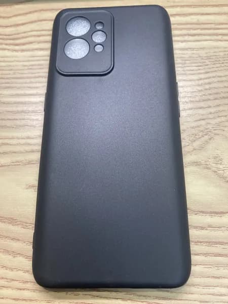 Черная матовая чехла для мягкого телефона подходит для Realme GT2 Pro