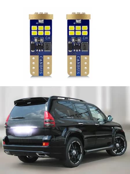 Лампа автомобильная T10, 2 шт. арт. для Toyota Prado 120 2003-2009
