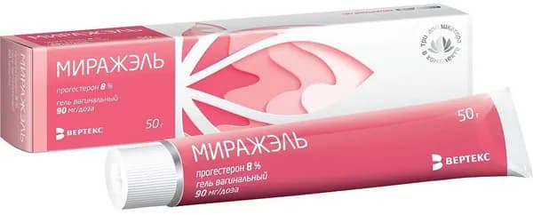 Миражэль, гель вагинальный 90 мг/доза, 50 г (с аппликатором)