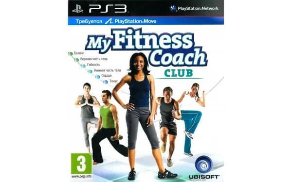 My Fitness Coach Club для PS Move (PS3) новый