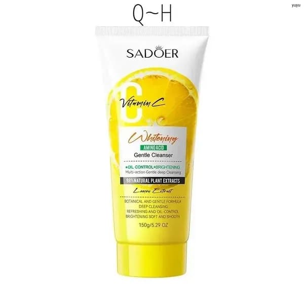 2025 новые осенние и зимние фрукты VC Cleanser 150g аминокислотной глубокой очистки лица