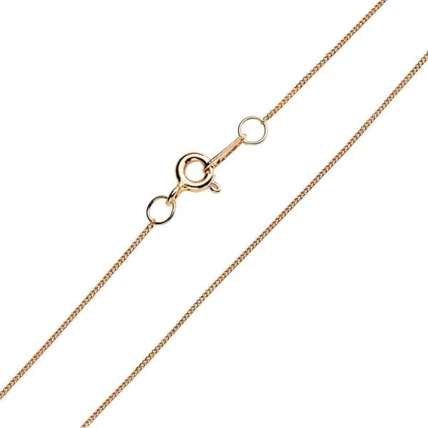 Цепь панцирь из красного золота 585 пробы 585GOLD
