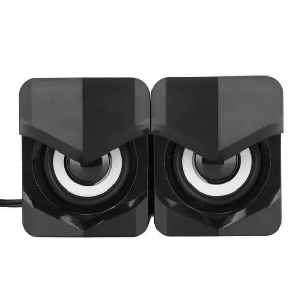 Проводной USB-динамик компьютера Обычная версия черного цвета