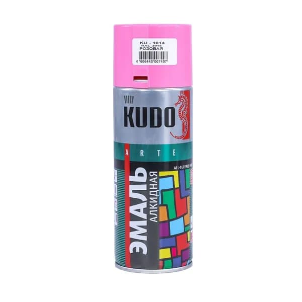 Краска универсальная розовая KUDO 520 мл