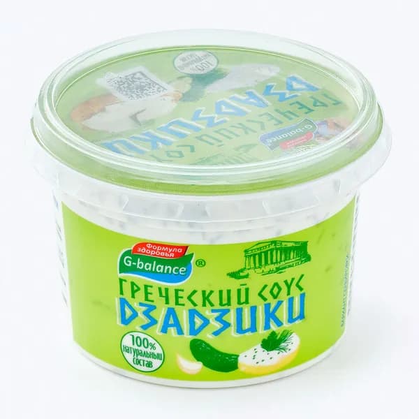 Соус Дзадзики 6-8%, 270 г, G-balance