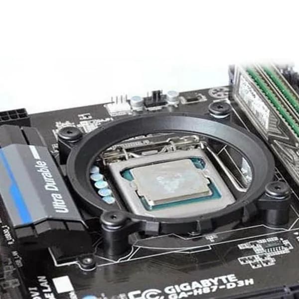 Крепление на разъеме процессора, кронштейн радиатора с вентилятором для Intel LGA 775/1156/1155/1150