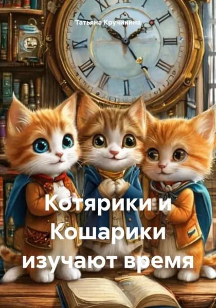 Котярики и Кошарики изучают время | Кручинина Татьяна | Электронная книга