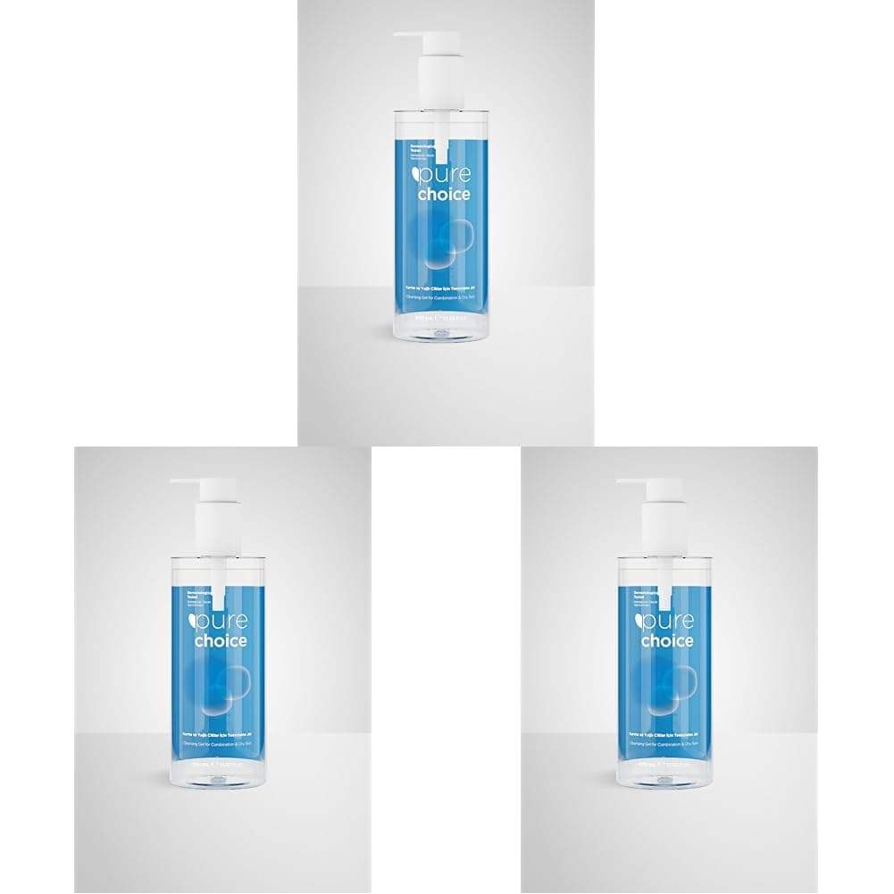 Очищающий гель для лица Pure Choice для комбинированной и жирной кожи (3 шт. в упаковке)