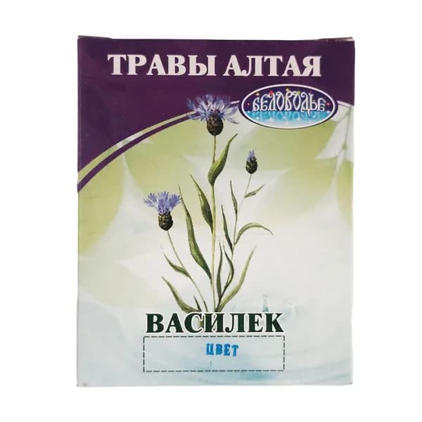 Беловодье/Василек, цветы и бутоны
