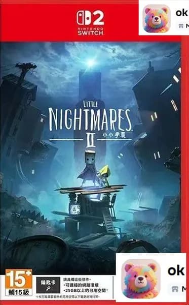 Игра Little Nightmares II (Nintendo Switch 2, Русская версия)