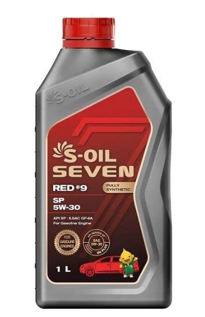 S-OIL SEVEN RED #9 5W-40 Масло моторное, Синтетическое, 1 л