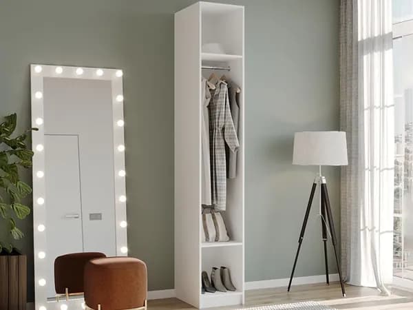 Гардеробная "Британи 2" 40х240х50 Белый