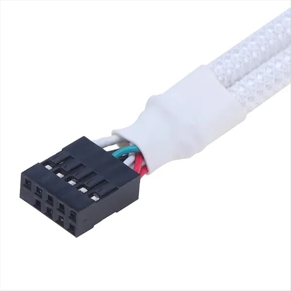 Удлинительный кабель для аудио HD для ПК DIY 15 см, материнская плата компьютера