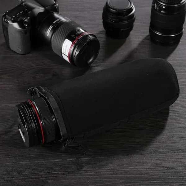 Чехол для объектива DSLR из неопрена, размер XL, водонепроницаемый, ударопрочный