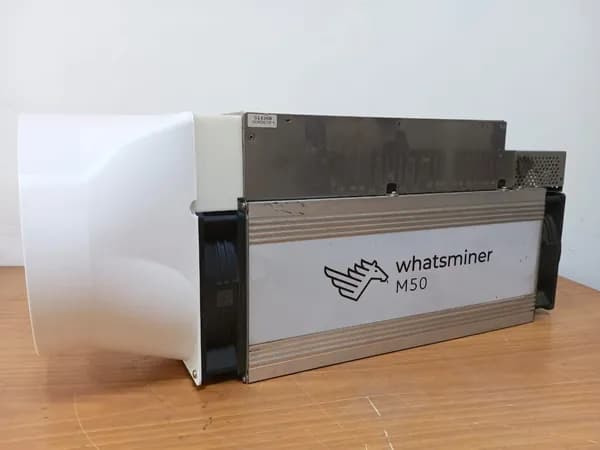 Фланец охлаждения140-190 с блоком питания Whatsminer M30-61 белый