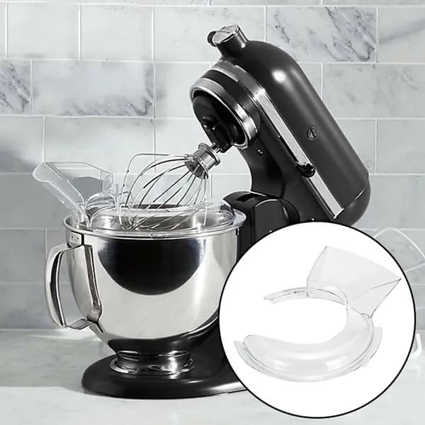 Защитный брызгозащитный колпак для настольного миксера KitchenAid, прозрачный, из PCTG
