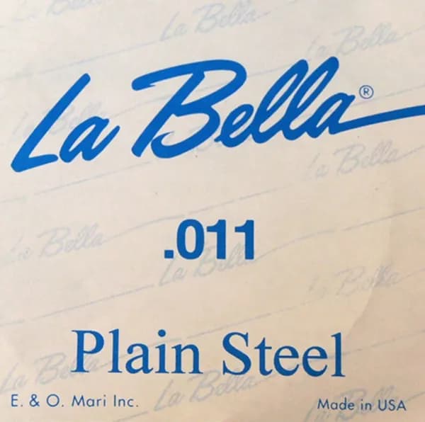 Струна №1 (11) для акустической или электрогитары LA BELLA PS011