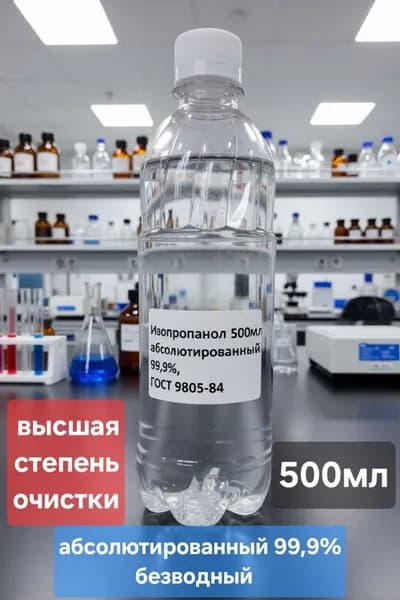 Изопропиловый спирт абсолютированный 99,9% высшая степень очистки