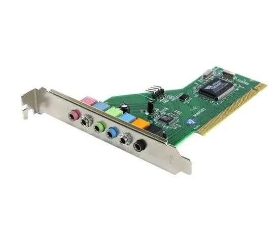 Звуковая карта VIA VT1723 1618S Tremor 7.1 "треугольник" Via Envy24 Vinyl Audio под устаревший слот PCI - для современных компьютеров НЕ ПОДХОДИТ