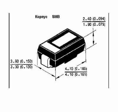 Диод SM6T12A