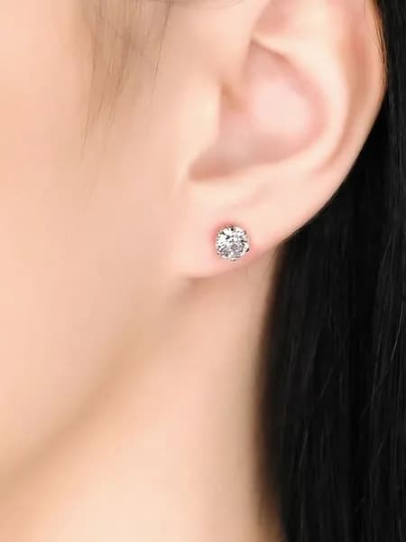 Серьги пусеты Markiz серебро 925
