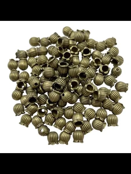 Бусины серебряного цвета 01 silver