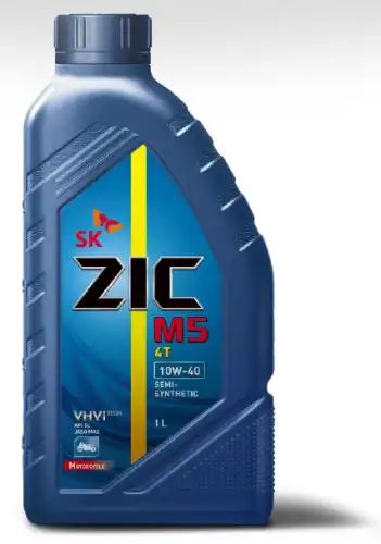 ZIC 10W-40 Масло моторное, Полусинтетическое, 1 л