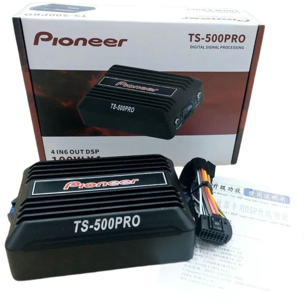 Усилитель для Android магнитол Pioneer TS-500PRO, 4-х канальный, 4x100Вт