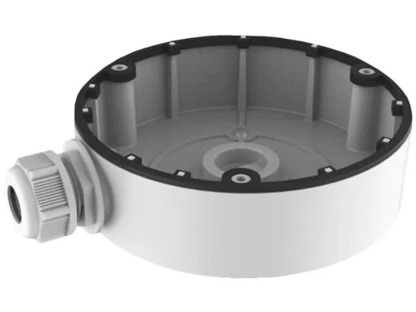 DS-1280ZJ-DM8 алюминиевая монтажная коробка Hikvision для купольных камер, белая, размер 126.7 35мм