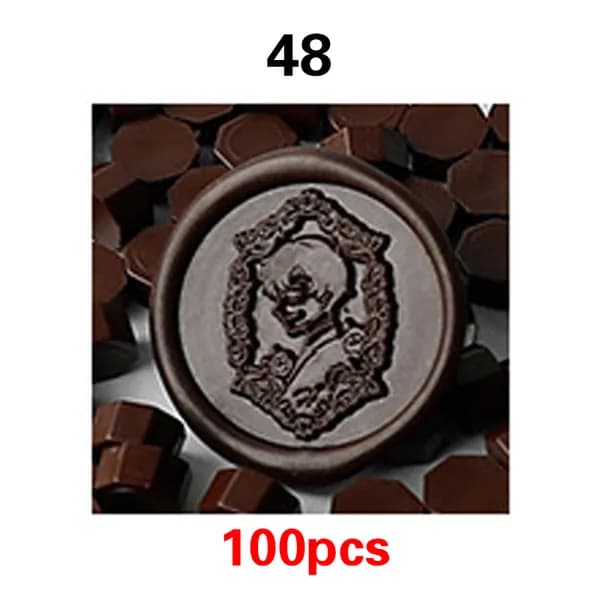 100 кусочков ретро-сургуча для украшения