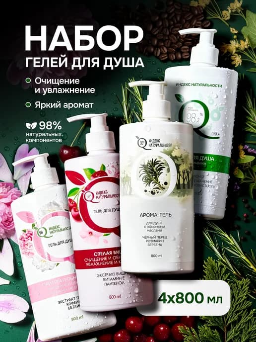 Гель для душа женский набор