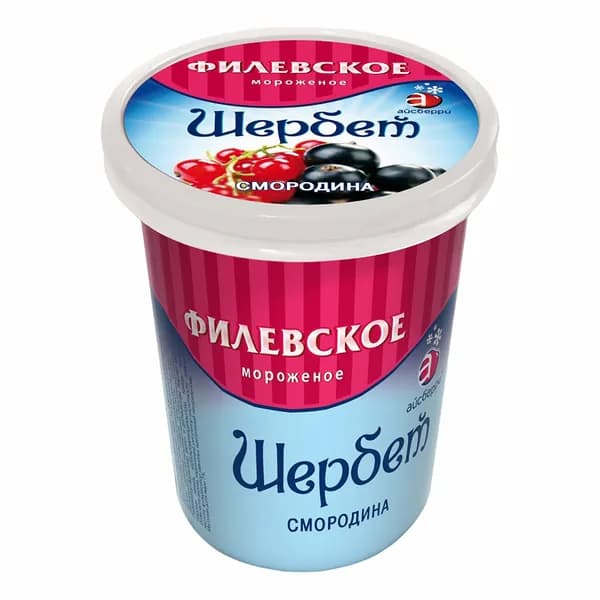 Мороженое щербет Филевское смородина 80 г