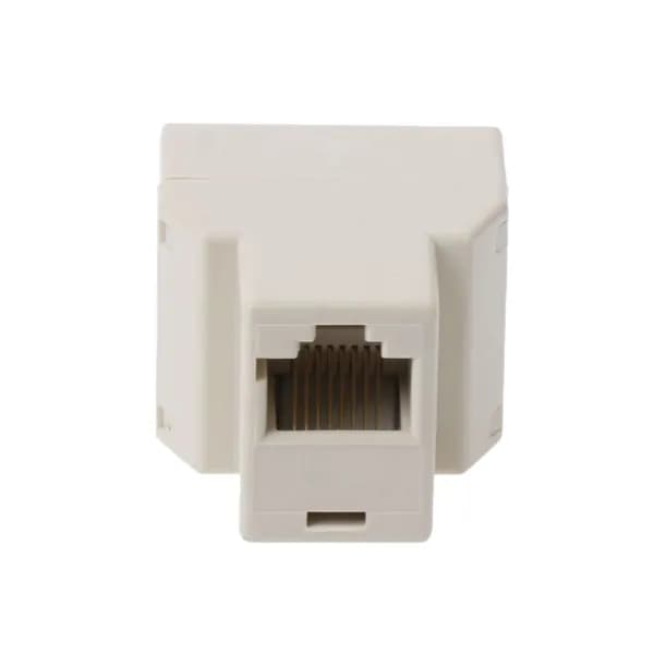 RJ45 Cat5 Cat5e Ethernet 1to2 Адаптер разъема
