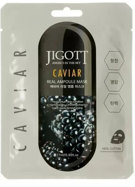 Маска Jigot с Экстрактом черной икры