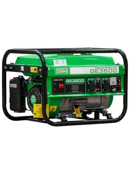 Электростанция генератор бензиновый для дома 2.8 кВт DGM GE3500 (DG1810-1)