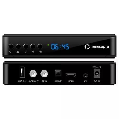Спутниковый ресивер Телекарта EVO 09 HD R4 (CONAX/IRDETO)