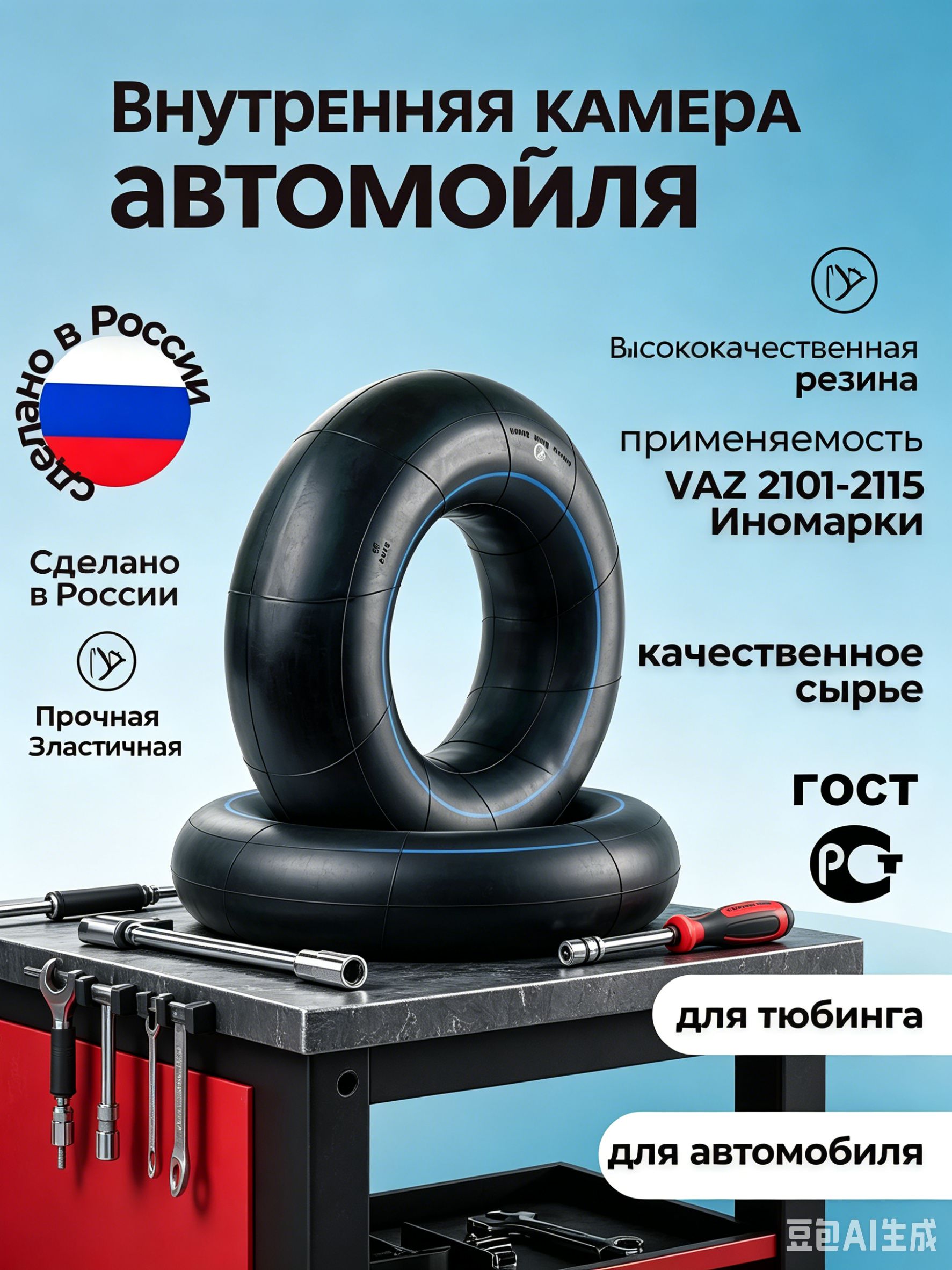 Камера колеса автомобильная 85 R13