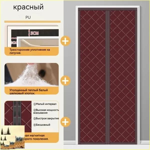 Дверь межкомнатная, Полиэстер с ПВХ покрытием, 800x2200, Глухая