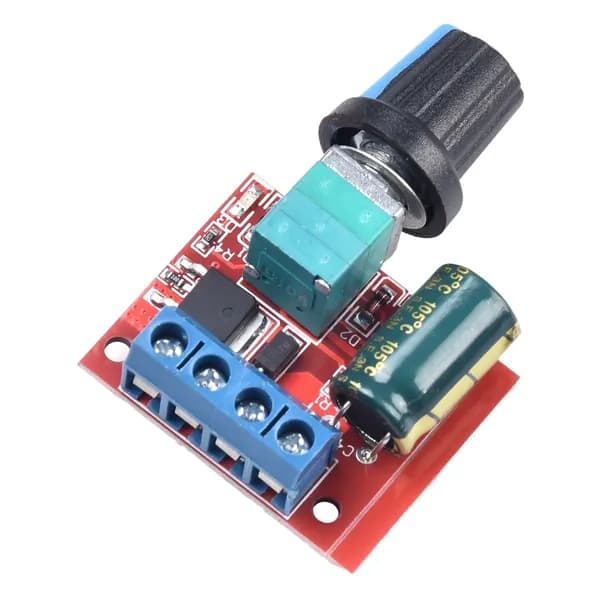 Переключатель управления скоростью двигателя постоянного тока PWM 5A 5V-35V