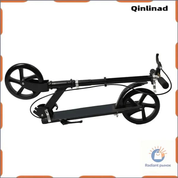Электросамокат 2716230105112_QINL_B4U9V9, черный