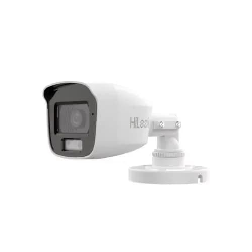 HILOOK THC-B127-LPS, 2 Мп, объектив 2,8 мм, ночное видение 20 м, IP66, двойная подсветка, встроенный микрофон, цилиндрическая камера