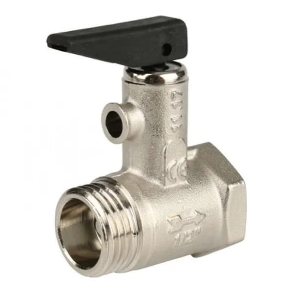 Клапан предохранительный для бойлера с курком 1/2" 7 бар AYVA 367